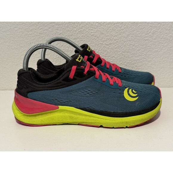 Topo Athletic Womens Ultrafly 3 Running Shoes Sz 6.5 Emerald/Fuchsia Trail Hike - Picture 6 of 15
